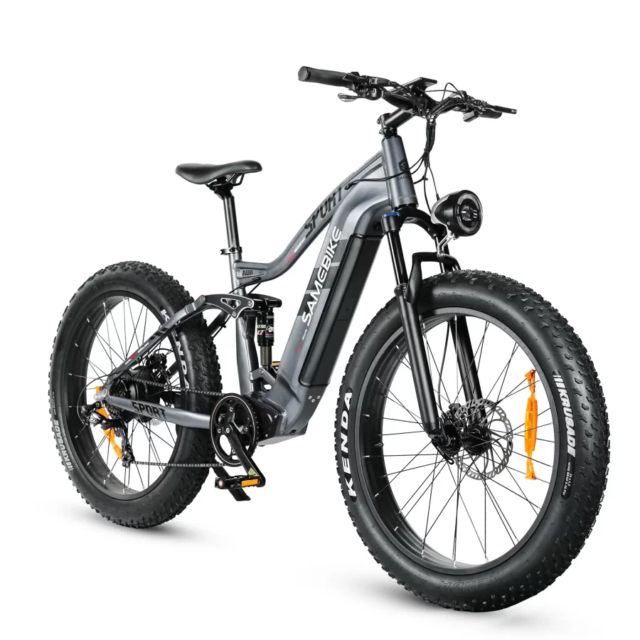 [EBK-SB-1000-MTN-MII-GY] Voltario, Full Suspension Mountain Ebike Mark II